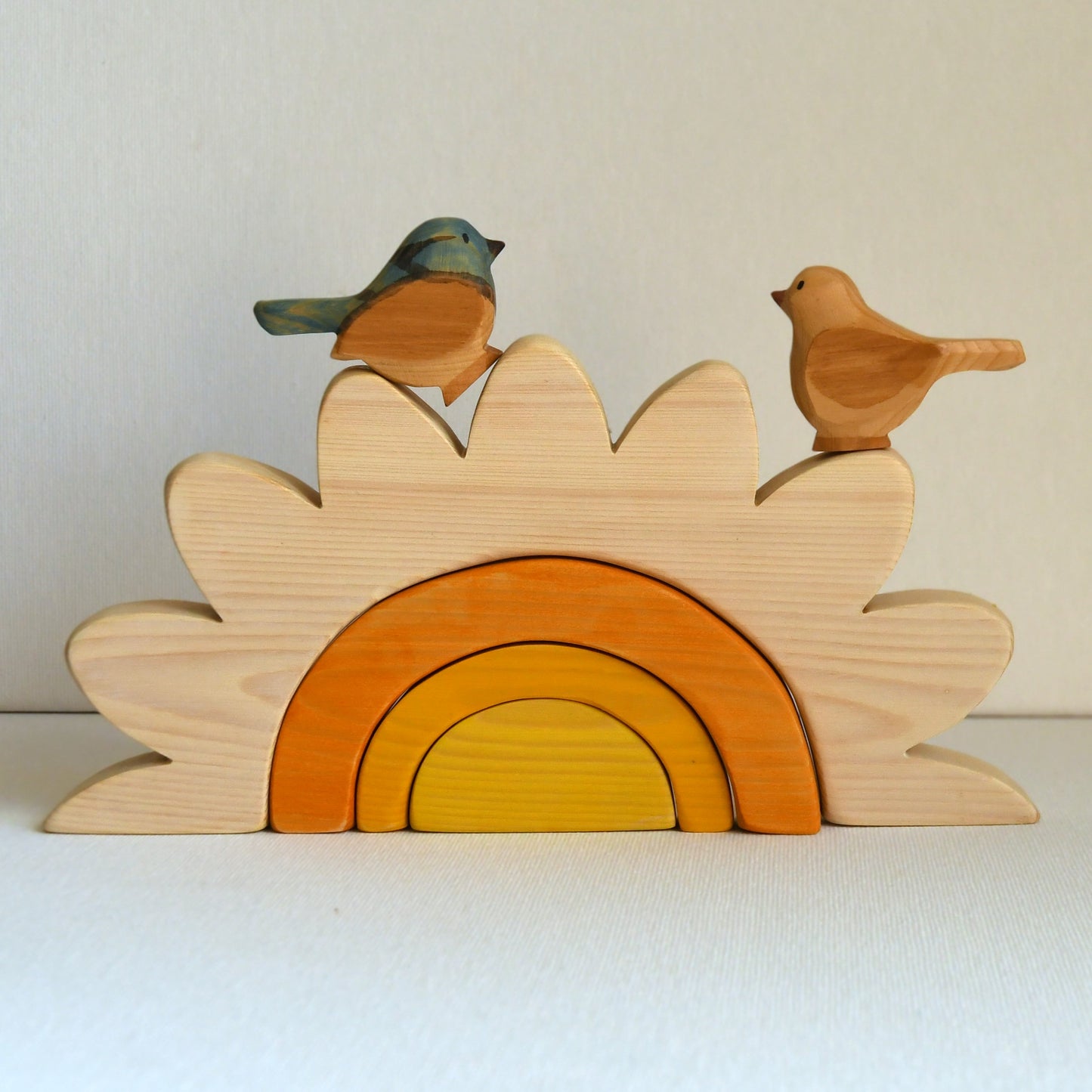 Daisy Wooden Stacking Arch